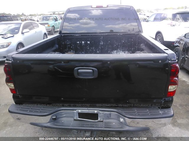 2GCEC13T041426337 - 2004 CHEVROLET SILVERADO C1500 BLACK photo 6