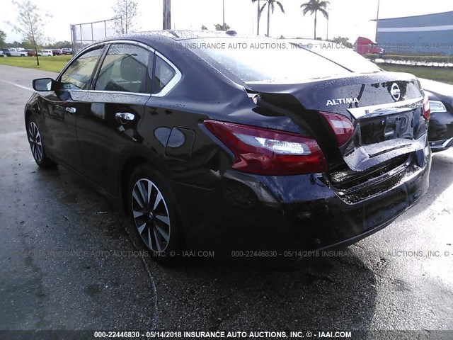 1N4AL3AP6JC191843 - 2018 NISSAN ALTIMA 2.5/S/SV/SL/SR BLACK photo 3