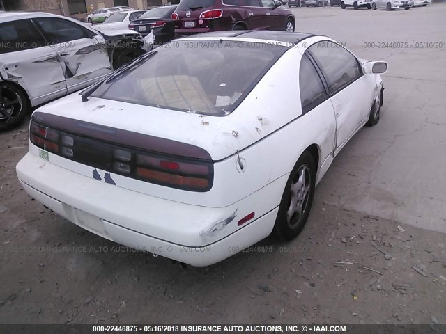 JN1RZ26H7MX502574 - 1991 NISSAN 300ZX 2+2 WHITE photo 4