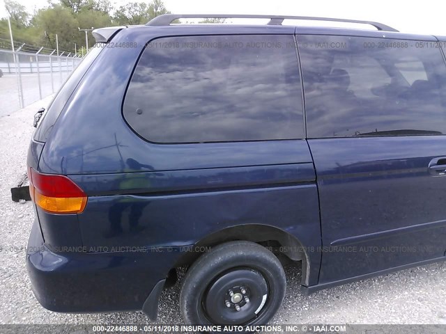 5FNRL18083B083062 - 2003 HONDA ODYSSEY EXL ლურჯი ფოტო 6