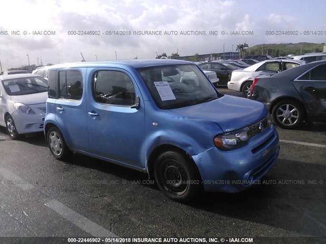 JN8AZ2KR5ET350350 - 2014 NISSAN CUBE S/SL BLUE photo 1