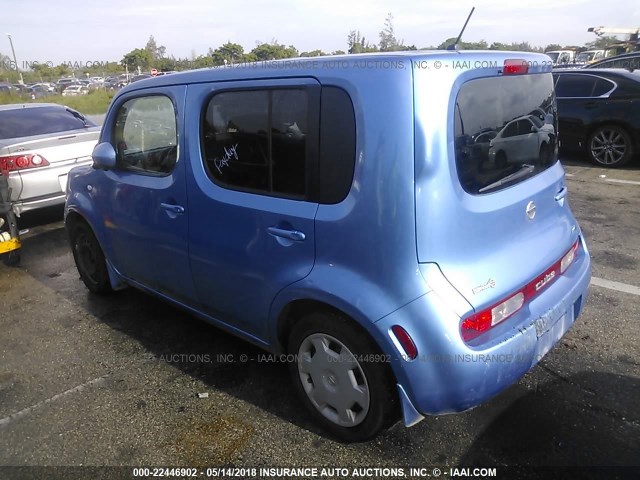 JN8AZ2KR5ET350350 - 2014 NISSAN CUBE S/SL BLUE photo 3