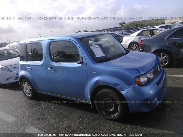 JN8AZ2KR5ET350350 - 2014 NISSAN CUBE S/SL BLUE photo 6