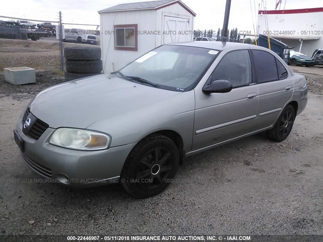 3N1CB51D75L569639 - 2005 NISSAN SENTRA 1.8/1.8S TAN photo 2