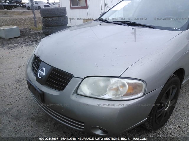 3N1CB51D75L569639 - 2005 NISSAN SENTRA 1.8/1.8S TAN photo 6