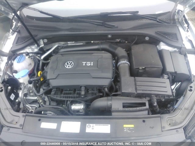 1VWDT7A35HC070806 - 2017 VOLKSWAGEN PASSAT R-LINE Gümüş foto 10