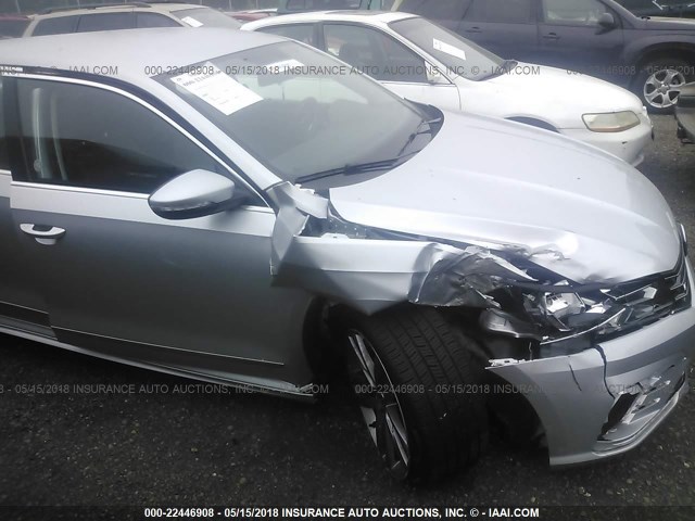 1VWDT7A35HC070806 - 2017 VOLKSWAGEN PASSAT R-LINE Gümüş foto 6