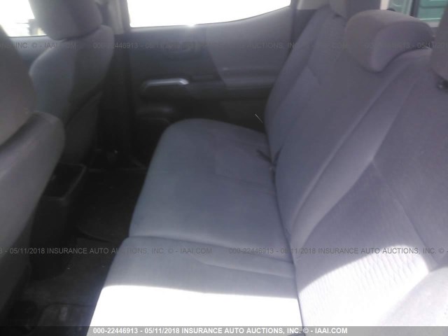 5TFCZ5AN4GX033238 - 2016 TOYOTA TACOMA DBL CAB/SR/SR5/TRD SPT/OR RED photo 8