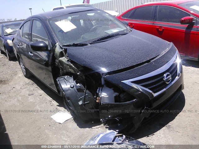 3N1CN7AP8HL854898 - 2017 NISSAN VERSA S/S PLUS/SV/SL BLACK photo 1