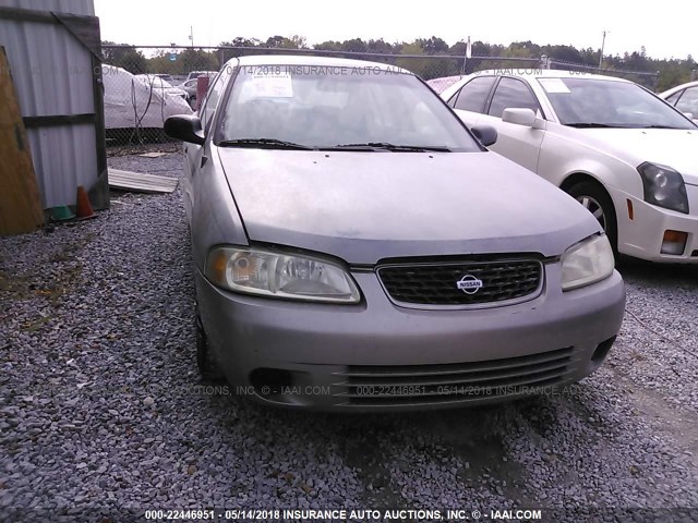 3N1CB51DX2L653188 - 2002 NISSAN SENTRA XE/GXE TAN photo 6