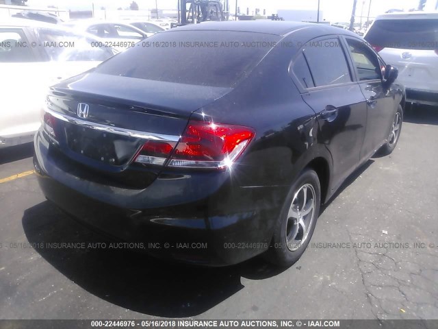 2HGFB2F74FH544639 - 2015 HONDA CIVIC SE BLACK photo 4