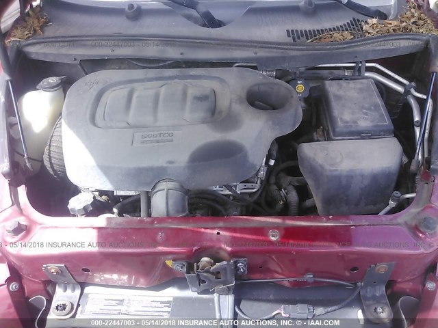 3GNCA13D18S718098 - 2008 CHEVROLET HHR LS MAROON photo 10