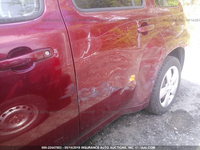 3GNCA13D18S718098 - 2008 CHEVROLET HHR LS MAROON photo 6