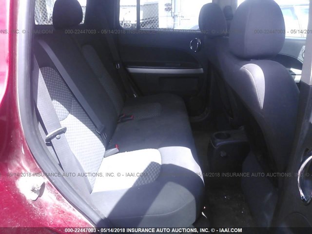 3GNCA13D18S718098 - 2008 CHEVROLET HHR LS MAROON photo 8
