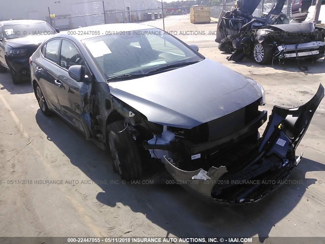 5NPD84LF1JH303262 - 2018 HYUNDAI ELANTRA SEL/VALUE/LIMITED GRAY photo 1