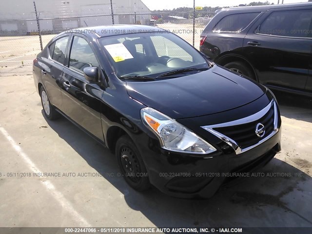 3N1CN7AP9GL880490 - 2016 NISSAN VERSA S/S PLUS/SV/SL BLACK photo 1