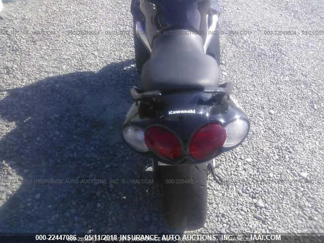 JKAZX9C183A010621 - 2003 KAWASAKI ZX1200 C BLACK photo 6