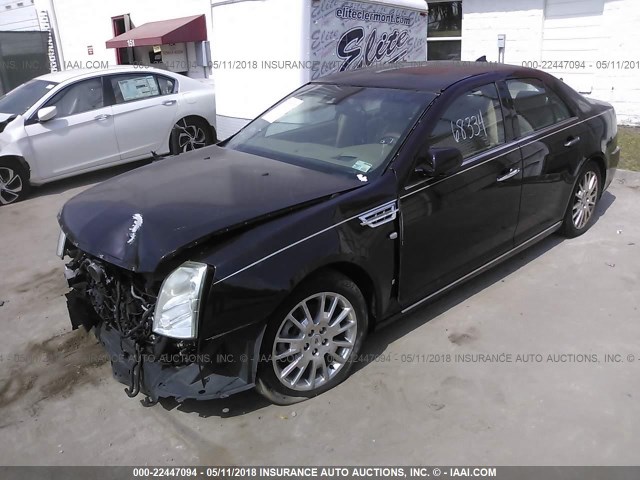 1G6DL67A990133799 - 2009 CADILLAC STS PURPLE photo 2