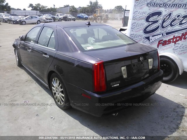 1G6DL67A990133799 - 2009 CADILLAC STS PURPLE photo 3