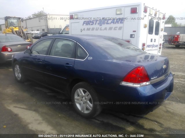 2G1WS551769397216 - 2006 CHEVROLET IMPALA POLICE BLUE photo 3