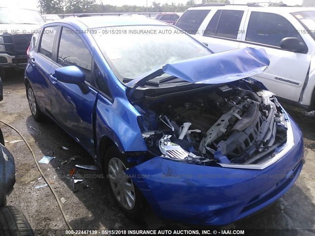 3N1CE2CP2FL371985 - 2015 NISSAN VERSA NOTE S/S PLUS/SV/SL/SR BLUE photo 1