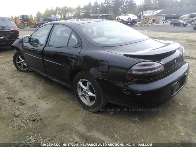 1G2WK52J73F173415 - 2003 PONTIAC GRAND PRIX SE BLACK photo 3