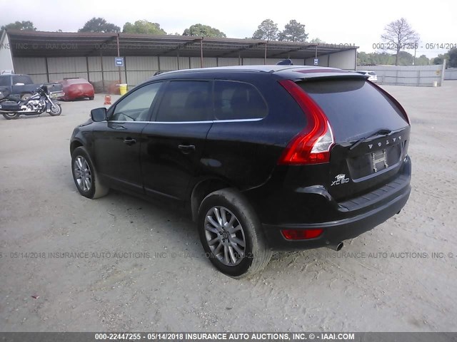 YV4992DZ9A2123834 - 2010 VOLVO XC60 T6 BLACK photo 3