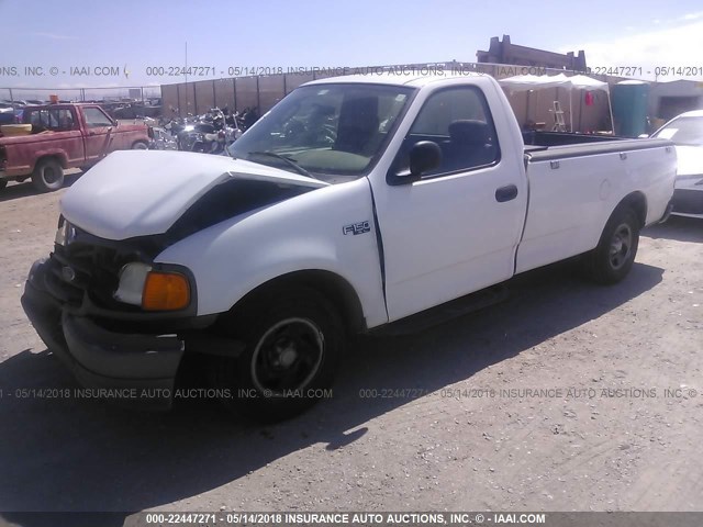2FTRF17254CA70739 - 2004 FORD F-150 HERITAGE CLASSIC WHITE photo 2