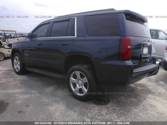 1GNSCAKC6HR223882 - 2017 CHEVROLET TAHOE C1500  LS BLACK photo 3