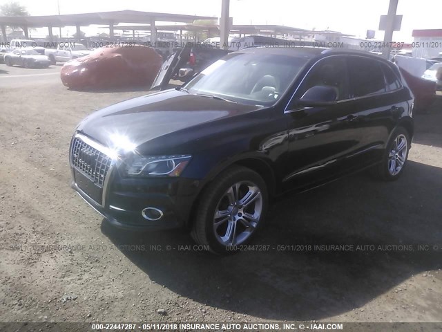 WA1KK78R39A039827 - 2009 AUDI Q5 3.2 BLACK photo 2