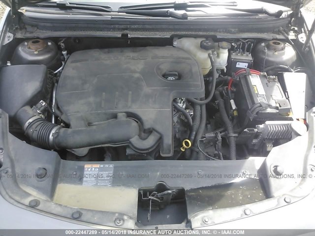 1G1ZB5E15BF389727 - 2011 CHEVROLET MALIBU LS 棕色 照片 10