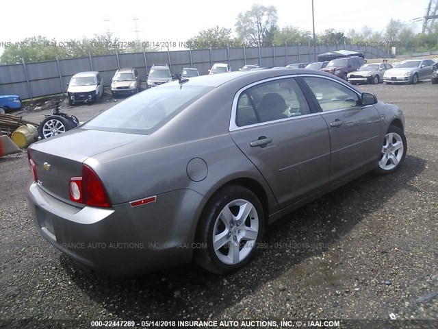 1G1ZB5E15BF389727 - 2011 CHEVROLET MALIBU LS 棕色 照片 4