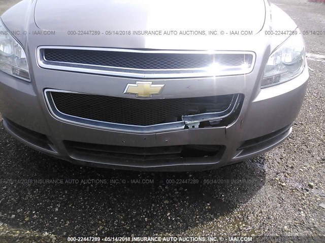 1G1ZB5E15BF389727 - 2011 CHEVROLET MALIBU LS 棕色 照片 6