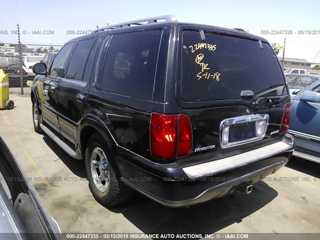 5LMRU27L5XLJ00748 - 1999 LINCOLN NAVIGATOR 黑色 照片 3