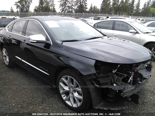 2G1125S33J9152695 - 2018 CHEVROLET IMPALA PREMIER Սև լուսանկար 1