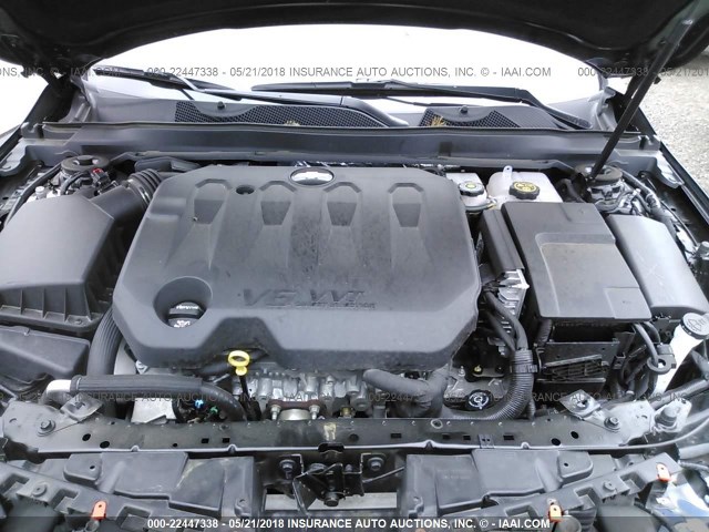 2G1125S33J9152695 - 2018 CHEVROLET IMPALA PREMIER Սև լուսանկար 10