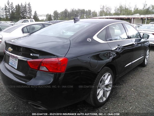 2G1125S33J9152695 - 2018 CHEVROLET IMPALA PREMIER Սև լուսանկար 4