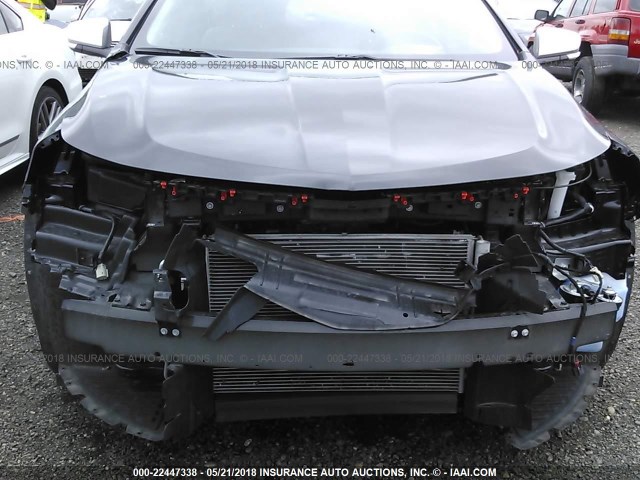 2G1125S33J9152695 - 2018 CHEVROLET IMPALA PREMIER Սև լուսանկար 6