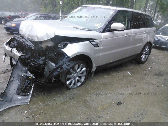 SALWR2VF9FA529323 - 2015 LAND ROVER RANGE ROVER SPORT SC Champagne photo 2