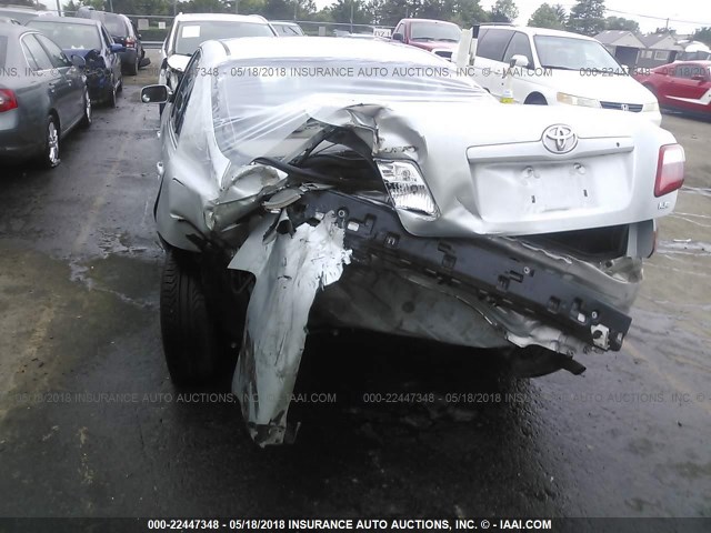 4T1BE46K77U505770 - 2007 TOYOTA CAMRY NEW GENERAT CE/LE/XLE/SE SILVER photo 6