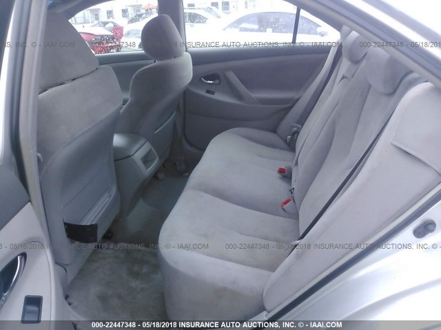 4T1BE46K77U505770 - 2007 TOYOTA CAMRY NEW GENERAT CE/LE/XLE/SE SILVER photo 8