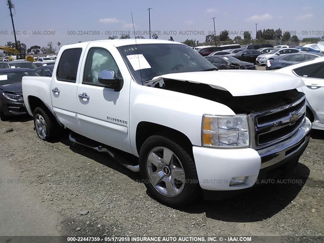 3GCPCSE02BG392911 - 2011 CHEVROLET SILVERADO C1500 LT WHITE photo 1