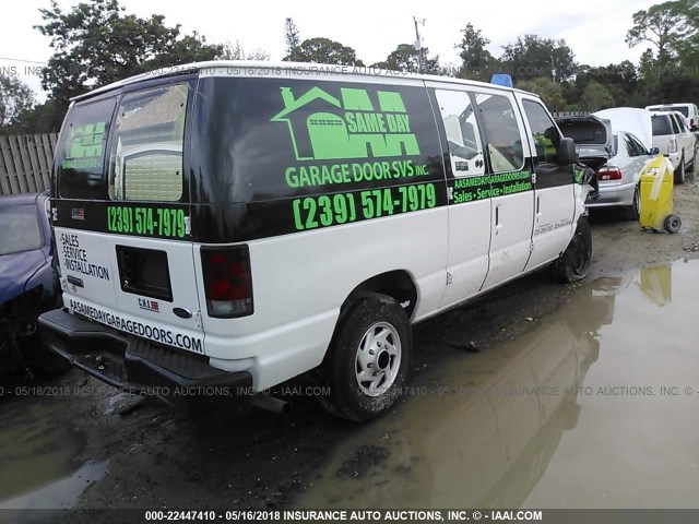 1FTNE24WX8DB16831 - 2008 FORD E250 WHITE photo 4