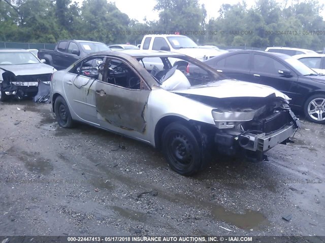 1G2ZF58B774271881 - 2007 PONTIAC G6 VALUE LEADER/BASE SILVER photo 1