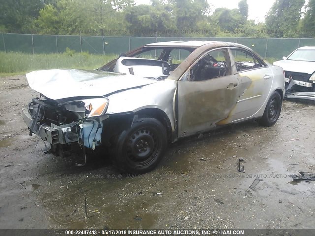 1G2ZF58B774271881 - 2007 PONTIAC G6 VALUE LEADER/BASE SILVER photo 2