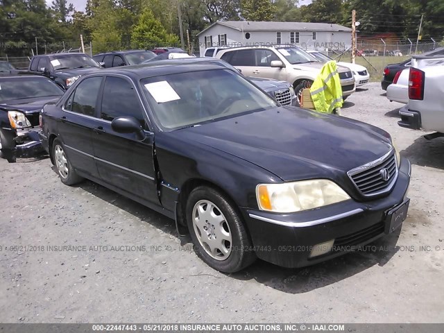 JH4KA965X1C001555 - 2001 ACURA 3.5RL BLACK photo 1