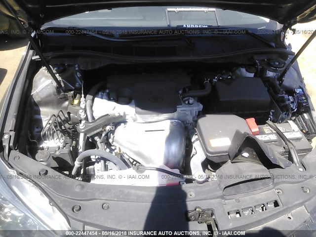 4T1BF1FK1HU805513 - 2017 TOYOTA CAMRY LE/XLE/SE/XSE GRAY photo 10
