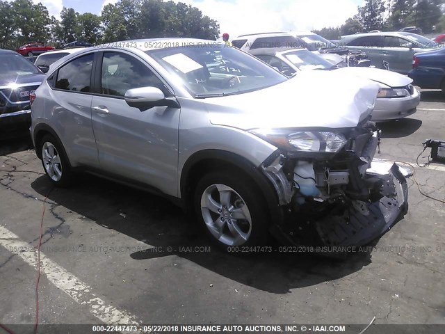 3CZRU5H57GM714377 - 2016 HONDA HR-V EX SILVER photo 1