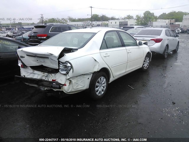 4T1BE32KX2U023707 - 2002 TOYOTA CAMRY LE/XLE/SE 白色 照片 4