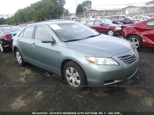 4T1BE46K87U680299 - 2007 TOYOTA CAMRY NEW GENERAT CE/LE/XLE/SE GREEN photo 1